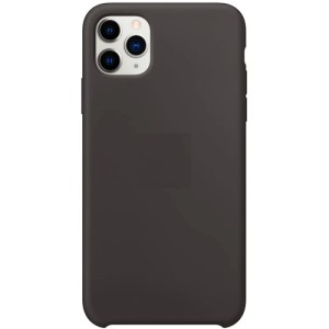 Накладка силикон Silicone Case для iPhone 12 Pro Max Черный