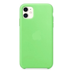 Накладка силикон для iPhone 12 mini Салатовый