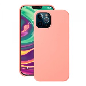 Накладка силикон Deppa Liquid Silicone для Apple iPhone 12/12 Pro Розовый арт.87711