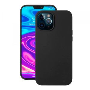 Накладка силикон Deppa Liquid Silicone для Apple iPhone 12 Pro Max Черный арт.87709