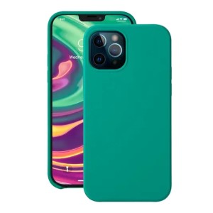 Накладка силикон Deppa Liquid Silicone для Apple iPhone 12/12 Pro Зеленый арт.87720