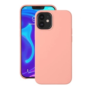 Накладка силикон Deppa Liquid Silicone для Apple iPhone 12 Mini Розовый арт.87710