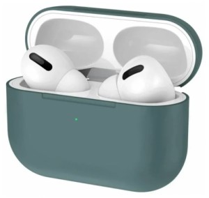 Силиконовый чехол ISA для Apple AirPods Pro Зеленый