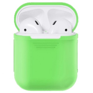 Силиконовый чехол ISA для Apple AirPods Зеленый