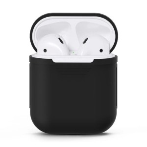 Силиконовый чехол ISA для Apple AirPods Черный