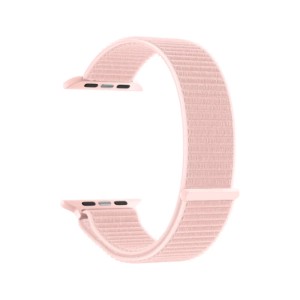 Ремешок Deppa Band Nylon для Apple Watch 42/44/45/49mm, нейлоновый, розовый (арт.48105)