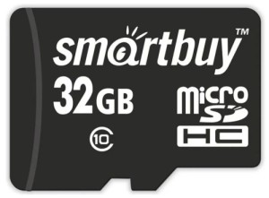 Карта памяти Micro SD Smartbuy 32GB Class10 30MB/s (SB32GBSDCL10-00)