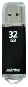 USB Flash Drive Smartbuy V-Cut USB 2.0 32GB Черный (SB32GBVC-K)