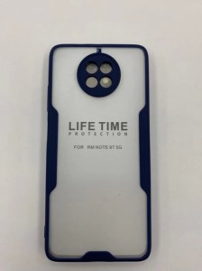 Накладка силикон Life Time для Xiaomi Redmi Note 9T Темно-синий