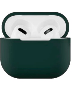 Силиконовый чехол VLP Silicone Case Soft Touch для Apple AirPods 3 Dark Green