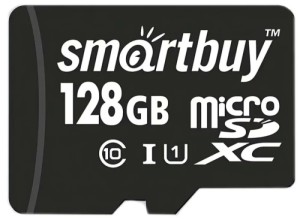 Карта памяти Micro SD Smartbuy 128GB Class10 90MB/s (SB128GBSDCL10-00)