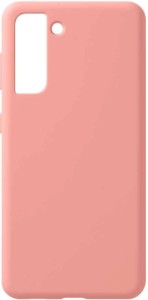 Накладка силикон VLP Liquid Silicone Case Antistatic Soft Touch для Samsung Galaxy S22 Light Pink