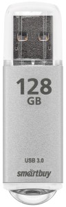 USB Flash Drive Smartbuy V-Cut USB 3.0/3.1 128GB Silver (SB128GBVC-S3)