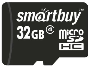 Карта памяти Micro SD Smartbuy 32GB Class4 30MB/s (SB32GBSDCL4-00)