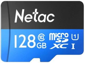 Карта памяти Netac P500 Standard 128GB Class10 90MB/s (NT02P500STN-128G-S)