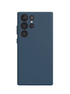 Накладка силикон VLP Liquid Silicone Case Soft Touch для Samsung Galaxy S23 Ultra Dark Blue