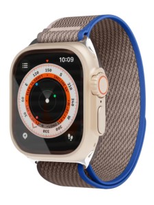 Ремешок VLP Trail Band для Apple Watch 42/44/45/49mm Серый/Синий