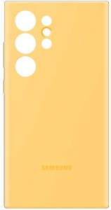 Чехол Samsung Silicone Case для Galaxy S24 Ultra (EF-PS928TYEGRU) Желтый