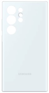 Чехол Samsung Silicone Case для Galaxy S24 Ultra (EF-PS928TWEGRU) Белый