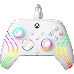 Геймпад проводной PDP для Xbox One/Series/PC Afterglow Wave White (Белый)