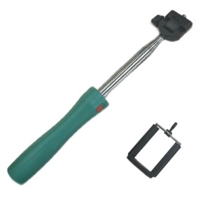 Монопод со встроенной Bluetooth кнопкой Steel Pole Green