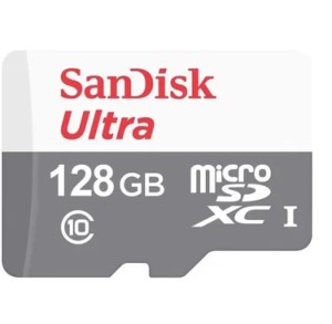 Карта памяти Micro SD SanDisk Ultra 128GB Class10 100MB/s (SDSQUNR-128G-GN3MN)