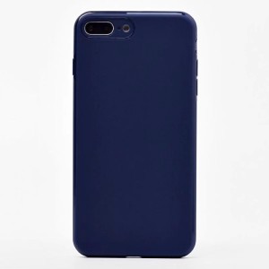 Накладка силикон TPU Silicone для iPhone 7 Plus Dark Blue