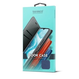 Чехол-книжка Borasco Book Case для Xiaomi Redmi A3/A3x Синий