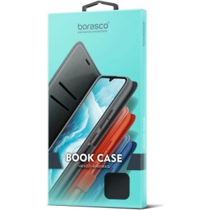 Чехол-книжка Borasco Book Case для Xiaomi Redmi A3/A3x Черный