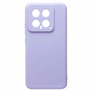 Накладка силикон Silicone Case для Xiaomi 14 Лавандовый