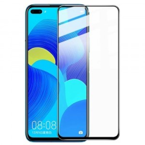 Защитное стекло для Realme 6 Pro Full Glue Black