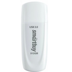 USB флеш-накопитель Smartbuy Scout USB 3.0 512GB White (Белый) (SB512GB3SCW)