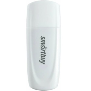 USB флеш-накопитель Smartbuy Scout USB 2.0 128GB White (Белый) (SB128GB2SCW)