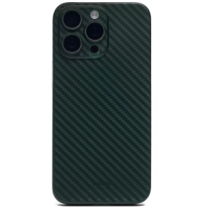 Накладка силикон под карбон KZDOO Air Carbon для Apple iPhone 15 Pro Green