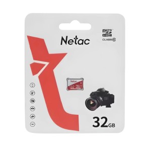 Карта памяти Netac P500 Eco 32GB Class10 (NT02P500ECO-032G-S)