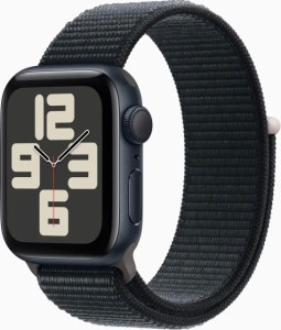 Часы Apple Watch SE GPS 40mm 2023 (Gen 2) Midnight Aluminium Case/Midnight Sport Loop (MRE03)