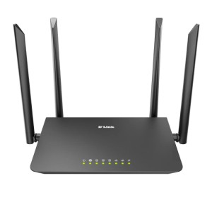 Wi-Fi роутер D-Link DIR-820 RU/A1A AC1200 Черный