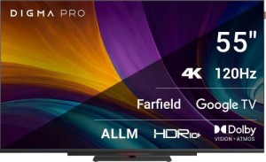 Телевизор Digma Pro UHD 55C 55" (2023) Black (Черный)