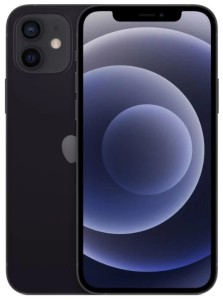 Смартфон iPhone 12, 128 Гб, черный, Dual SIM (nanoSIM+eSIM)