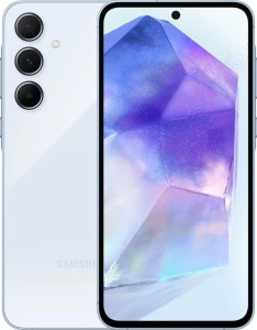 Смартфон Samsung Galaxy A55 5G, 8.256 Гб, Dual nano SIM + eSIM, Light blue , голубой