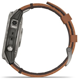 Смарт-часы Garmin Fenix 7 Pro Sapphire Solar Edition Leather Band