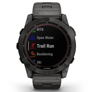 Смарт-часы Garmin Fenix 7X Sapphire Solar Edition Vented Titanium Band