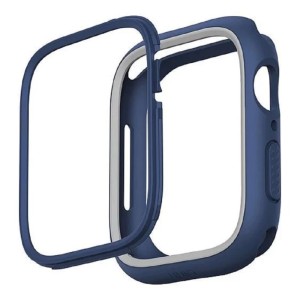 Чехол Uniq Moduo со сменным безелем для Apple Watch 45/44 мм, Blue/Grey (45MM-MDBLUGRY)