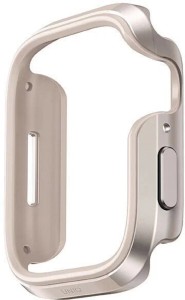 Чехол Uniq Valencia aluminium для Apple Watch 41/40 мм, Starlight (41MM-VALSLGT)