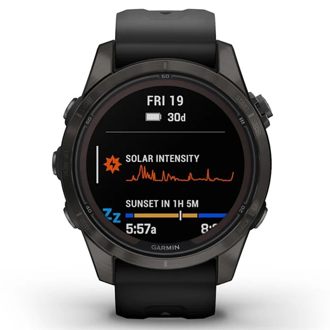 Смарт-часы Garmin Fenix 7S Pro Sapphire Solar Edition DLC Titanium