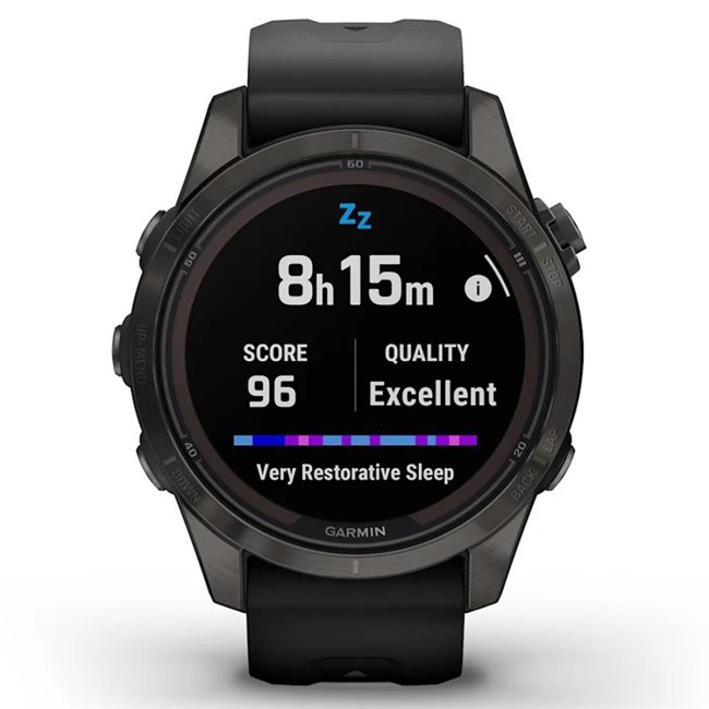 Смарт-часы Garmin Fenix 7S Pro Sapphire Solar Edition DLC Titanium