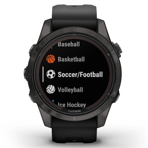 Смарт-часы Garmin Fenix 7S Pro Sapphire Solar Edition DLC Titanium