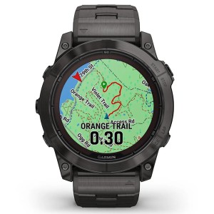 Смарт-часы Garmin Fenix 7X Pro Sapphire Solar Edition Vented Titanium Bracelet