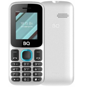 Телефон BQ 1848 Step+ Dual Sim White Blue (Белый-Синий)