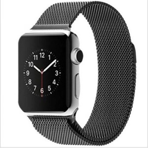 Ремешок для Apple Watch 38/40/41mm Milanese Loop Черный